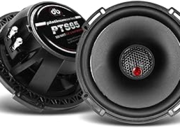 DB DRIVE PTS65 6.5″ 2-Way Speakers – 300 Watts, Black